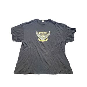 VTG American Gun Association Shirt Adult 3XL XXXL Black Eagle Streetwear 90s Men